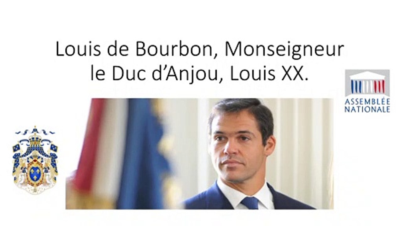 Louis de Bourbon, Monseigneur le Duc d’Anjou