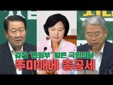 검찰 '면죄부' 받은 국민의당, 추미애에 총공세