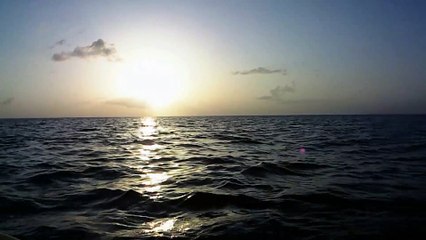 Beautiful Sunset - Boat trip Caribbean