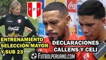 SELECCIÓN PERUANA: PRIMER DÍA DE ENTRENAMIENTO EN LA VIDENA | CALLENS - CELI SUB 23