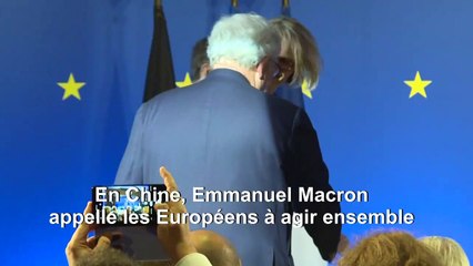 Emmanuel Macron en Chine: rencontre avec des entrepreneurs