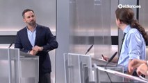 Tensa discusión entre Iglesias y Abascal por las víctimas franquistas y del terrorismo