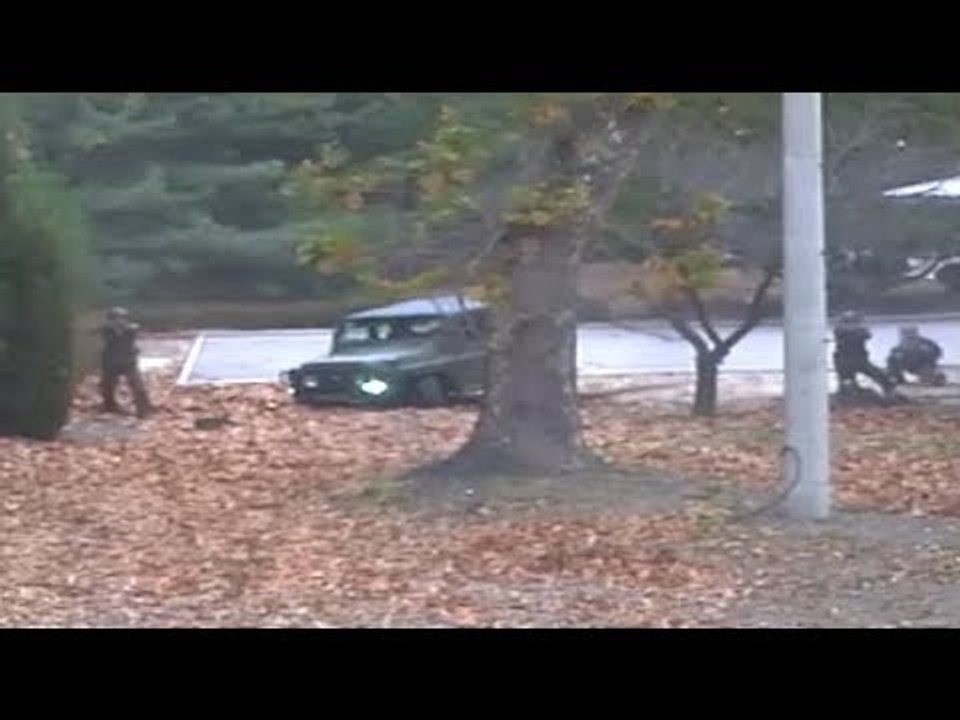 유엔사, '북한군 JSA 귀순' 당시 CCTV 공개 - 생중계