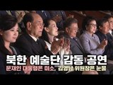 북한 예술단 감동 공연…문재인 대통령은 미소, 김영남 위원장은 눈물