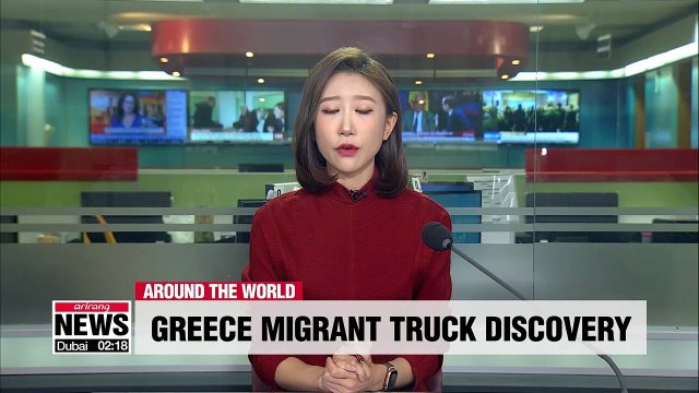Police find 41 mostly Afghan migrants alive in refrigerator truck in Greece