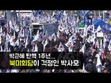 박근혜 탄핵 1주년…북미회담이 걱정인 박사모