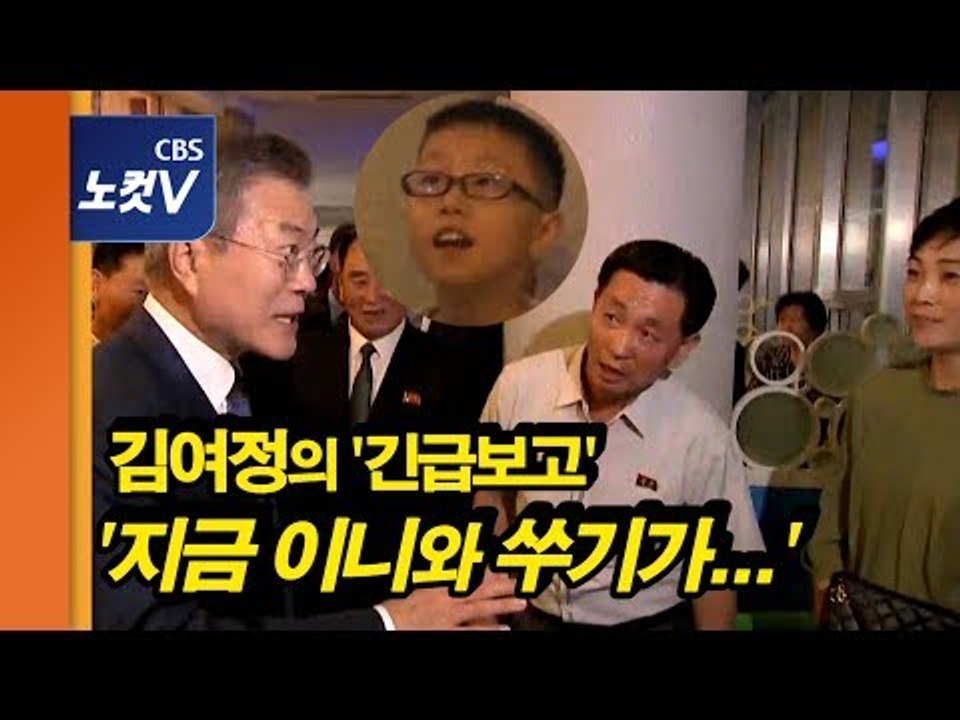 문재인 대통령 처음 본 평양시민 리액션 모음