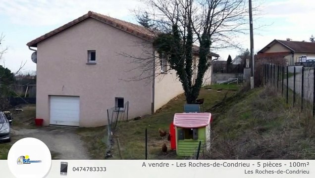 A vendre - Les Roches-de-Condrieu - 5 pièces - 100m²