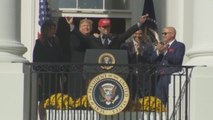 Ausencias, una gorra y loas protagonizan la visita de los Nationals a Trump