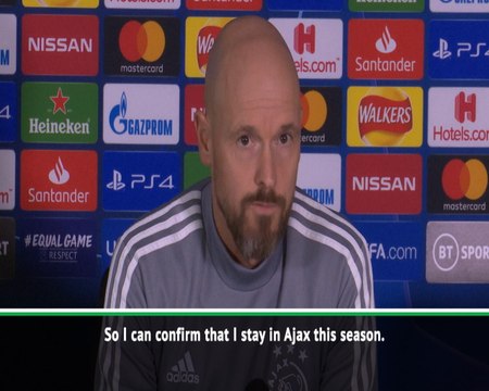 ten Hag confirms Ajax stay amid Bayern rumours