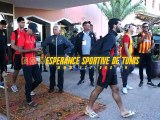 الترجي الرياضي التونسي يغادر مقر الإقامة في إتجاه ملعب المباراة Espérance Sportive de Tunis
