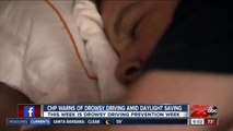 CHP warns of drowsy driving amid daylight saving change