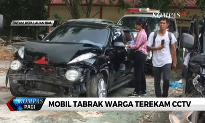 Sopir Diduga Panik Salah Injak Gas, Mobil Tabrak Pelari