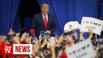 Trump blames media, Democrats for impeachment during Kentucky rally