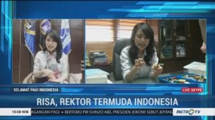 Risa, Rektor Termuda Indonesia