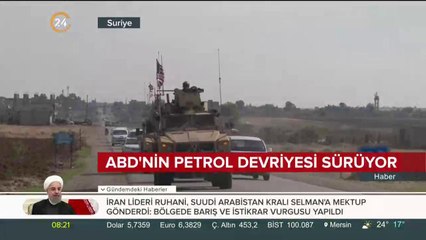 ABD'nin PKK/YPG'li teröristlerle petrol devriyeleri sürüyor