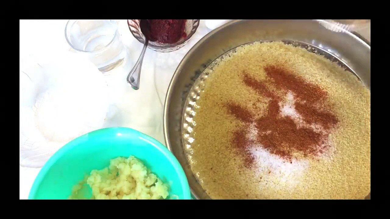 Yapimi kolay İçli köfte tarifi(çatlamayan içli köfte tarifi