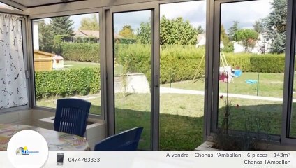 A vendre - Chonas-l'Amballan - 6 pièces - 143m²