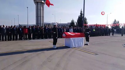 Barış Pınarı Harekatı şehidi memleketine uğurlandı