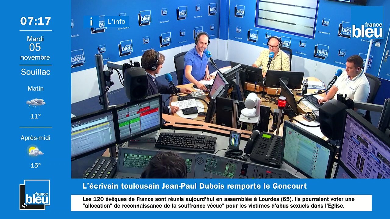 Bernard Pivot : "il y a toujours Toulouse dans les livres de Jean-Paul Dubois"