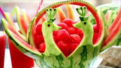 creative || beautiful art from food || food art