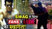 Fans Welcomed RADHE Aka Salman Khan With Swag On Its First Day Of Shoot