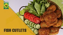 Boneless Fish Cutlets| Lazzat | Masala TV Shows | Samina Jalil