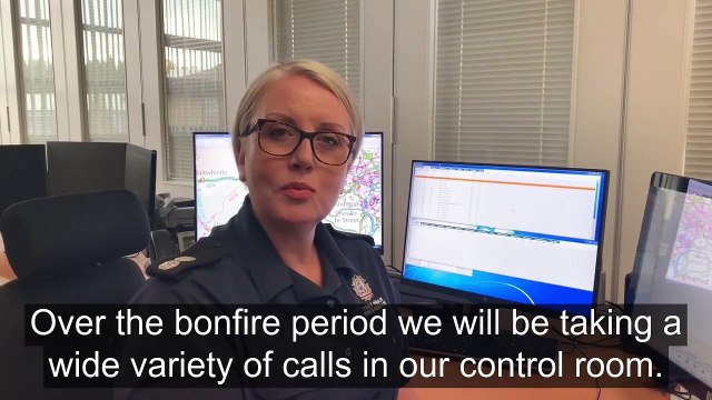 Tyne and Wear Fire and Rescue Service safety message for Bonfire Night