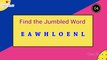 Guess the Jumble Words | Puzzle Time # 54 || Jumbled Words Puzzle - Word Scramble | Fill in Missing Letters | Viral Rocket