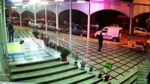 Isparta kiracı tahliye kavgası, caminin güvenlik kamerasında
