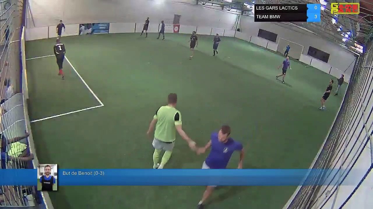 But de Benoit (0-3) - LES GARS LACTICS Vs TEAM...