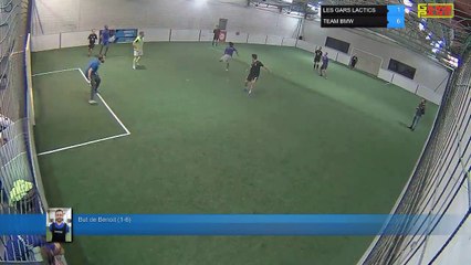 But de Benoit (1-6) - LES GARS LACTICS Vs TEAM BMW - 04/11/19 21:00 - LIGUE 2 - Poitiers Game Parc