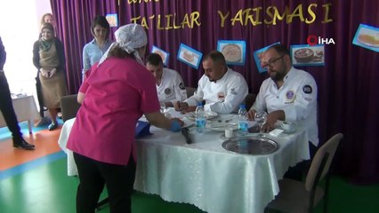 Afyonkarahisar Anaokulu’nda yöresel tatlılar yarıştı