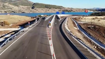 159 viraj kalktı, iki şehir arasındaki mesafe 67 kilometreye düştü