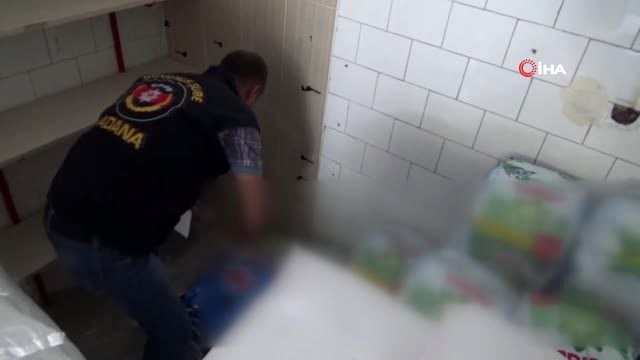 Adana'da 22 ton sahte deterjan ele geçirildi