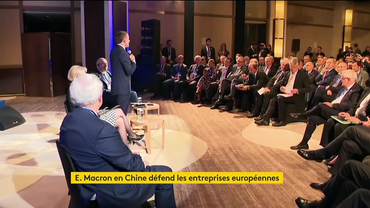 Emmanuel Macron vise une quarantaine de contrats avec la Chine