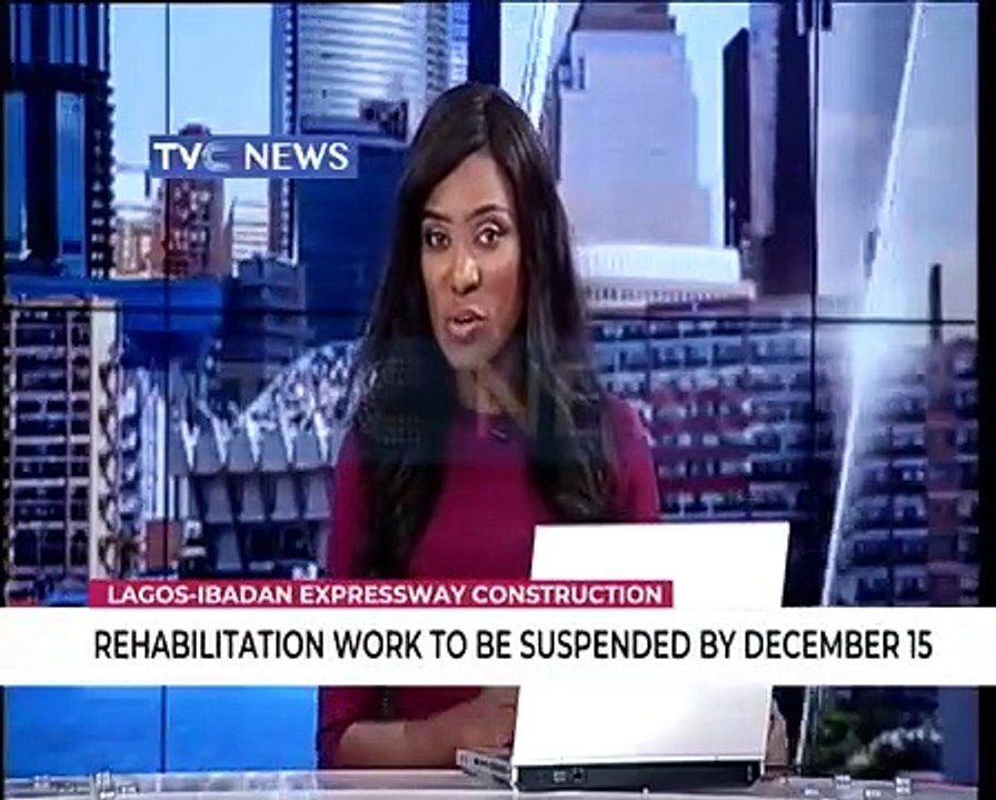 Rehabilitation work along Lagos-Ibadan exp. way to be suspended by Dec.