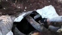 Diyarbakır'da teröristlerin kullandığı 21 mağara ve sığınak imha edildi
