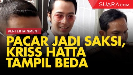 Rahelly Alia Jadi Saksi JPU, Kriss Hatta Tampil Beda