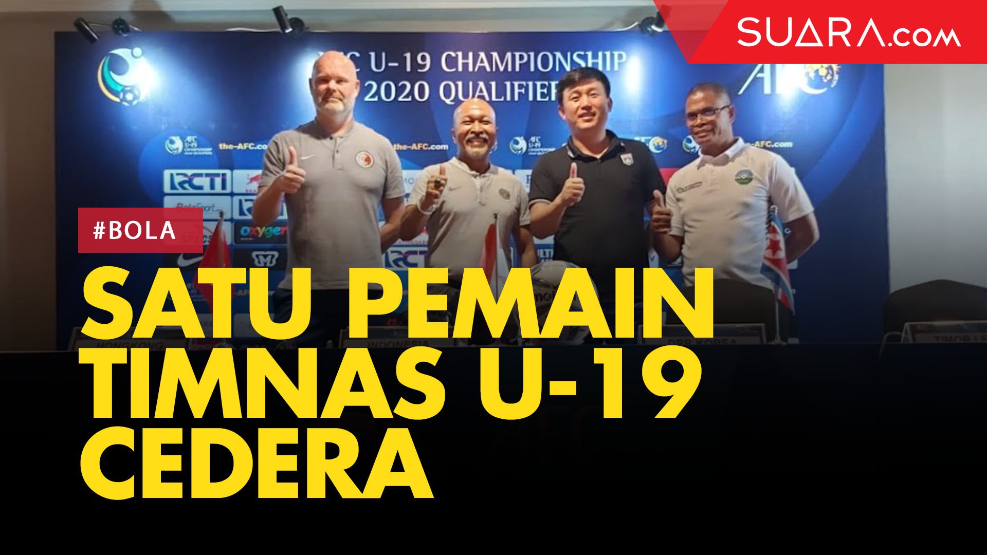Satu Pemain Timnas Indonesia U 19 Cedera Jelang Kualifikasi Piala Asia