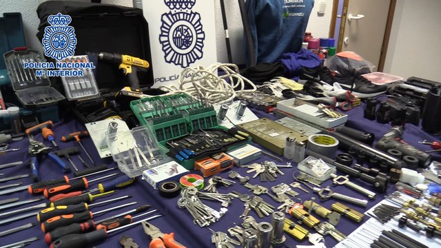 Detenidos seis miembros de un grupo itinerante de butroneros