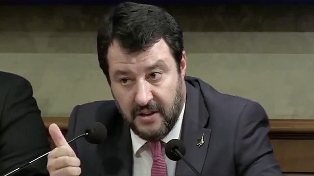 Senato - Matteo Salvini: Con questsa manovra folle sarà strage di posti di lavoro 4.11.19