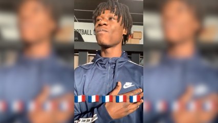 La première Marseillaise d'Eduardo Camavinga - Foot - L1 - Rennes