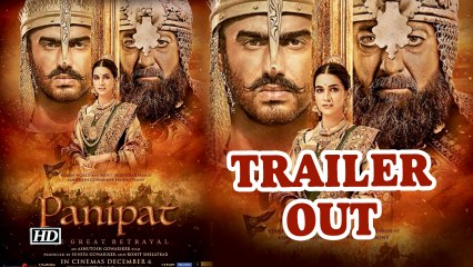 Panipat's  Trailer released: Arjun Kriti and Sanjay manages to leave an impact