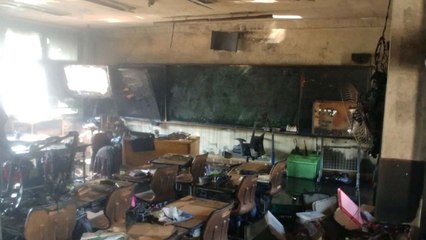 광주 초등학교 교실에서 불...인명피해 없어 / YTN