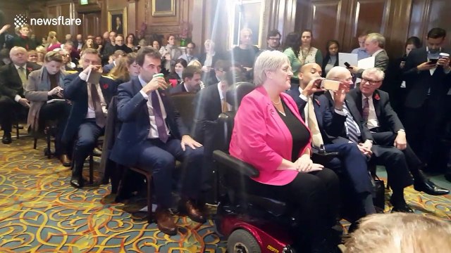 Jo Swinson speaks at Liberal Democrats general election campaign rally in London