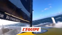 C'est parti pour Maxi Edmond de Rothschild - Voile - Brest Atlantiques