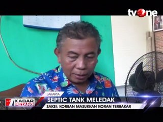 Saksi: Korban Masukkan Koran Terbakar ke Septic Tank