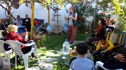 Çocukları teknoloji bağımlılığından kurtarmak için Masal Günü düzenlendi