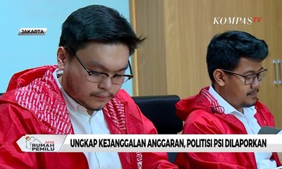 Politisi PSI Dilaporkan  Ungkap Kejanggalan Anggaran